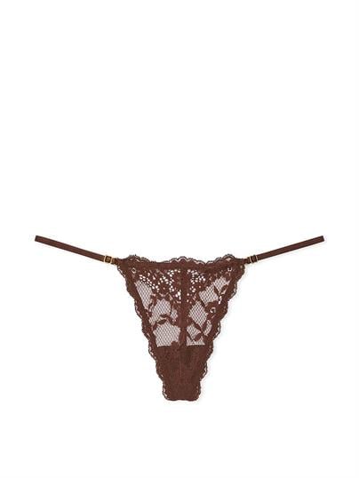 Dantelli Ayarlanabilir V-String Külot