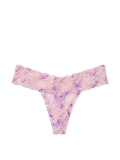 Dantelli Bağcıklı Tanga