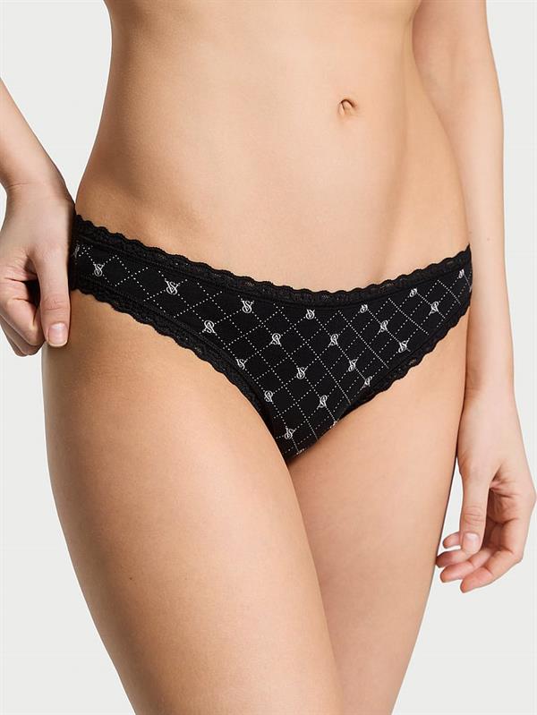 Dantelli Pamuklu Bikini Külot