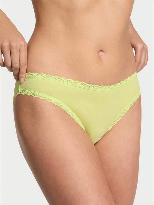 Dantelli Pamuklu Bikini Külot