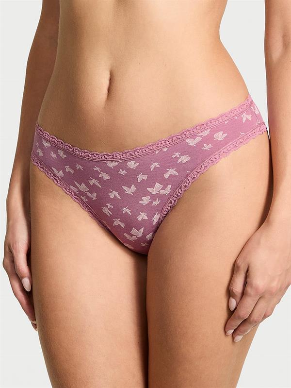 Dantelli Pamuklu Bikini Külot