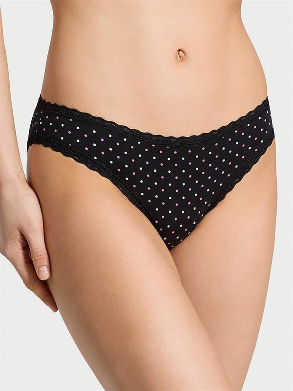 Dantelli Pamuklu Bikini Külot