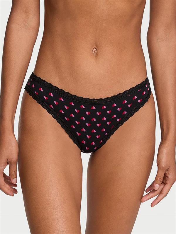 Dantelli Pamuklu Bikini Külot
