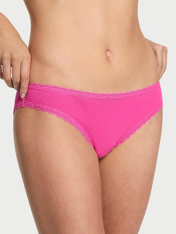 Dantelli Pamuklu Bikini Külot