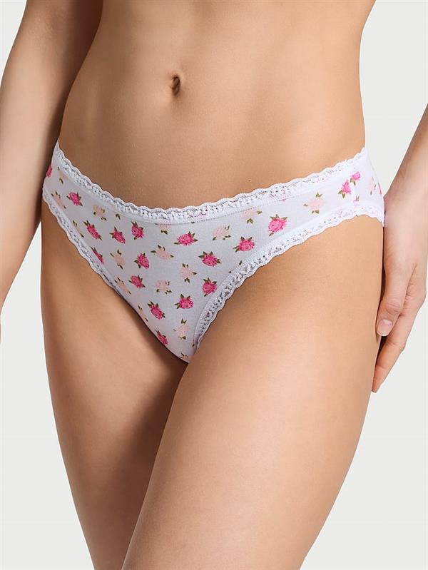 Dantelli Pamuklu Bikini Külot