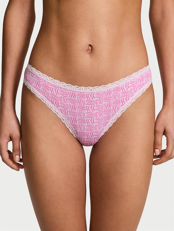 Dantelli Pamuklu Bikini Külot