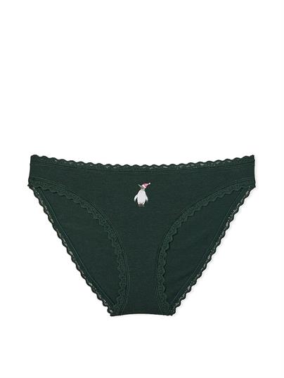 Dantelli Pamuklu Bikini Külot