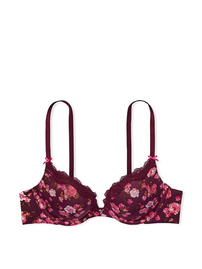 Dream Angels Saten Derin Dekolteli Push-Up Sütyen