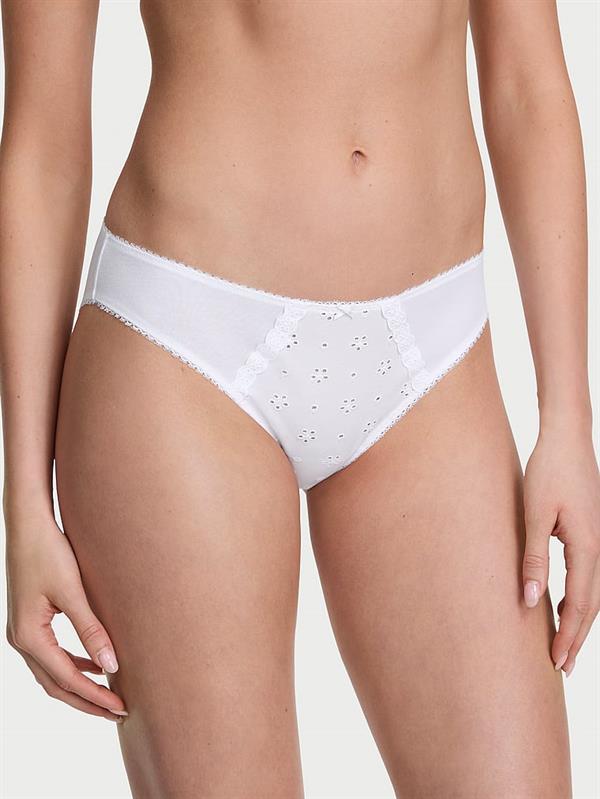 Esnek Pamuklu Fistolu Bikini Külot