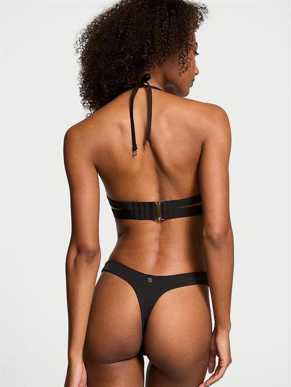 Essential Büzgülü Tanga Bikini Altı