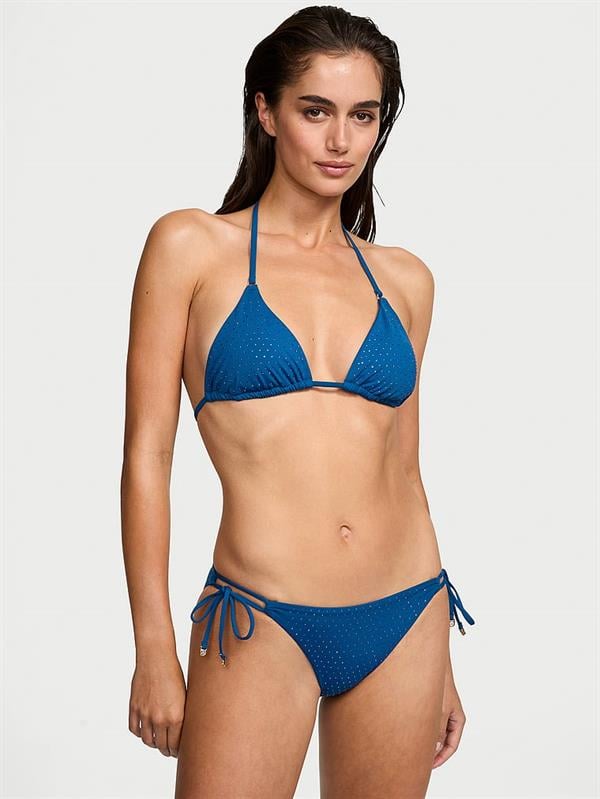 Essential Diamanté Üçgen Bikini Üstü