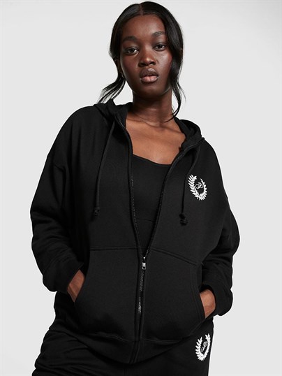 Everyday Fermuarlı Kapüşonlu Polar Sweatshirt