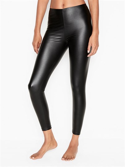 Faux Leather Legging