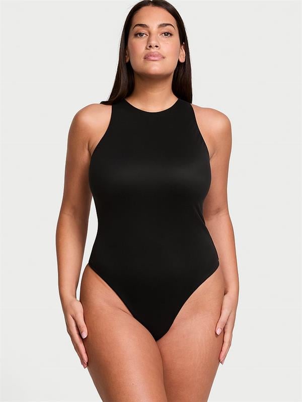 FeatherSoft™ BODYWEAR Yüksek Yakalı Body