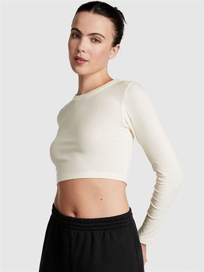 Fitilli Uzun Kollu Crop