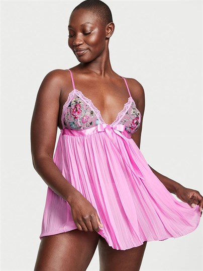 Garden Party Pileli Babydoll