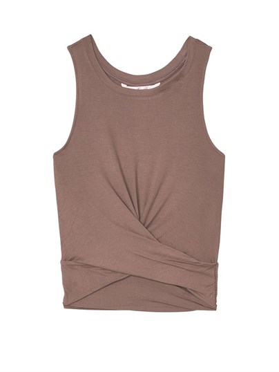 Heavenly by Victoria Süper Yumuşak Modal Arkadan Ribanalı Bağlamalı Slip Üst