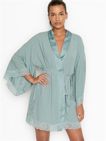 Heavenly by Victoria Süper Yumuşak Modal Kimono Sabahlık