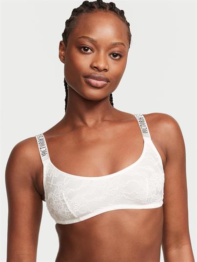 Işıltılı Askılı Scoop Bralet