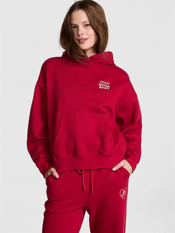 Ivy Kampüs Polar Kapüşonlu Sweatshirt