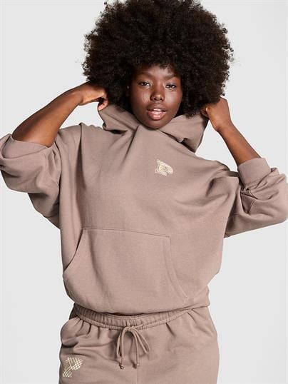 Ivy Kampüs Polar Kapüşonlu Sweatshirt