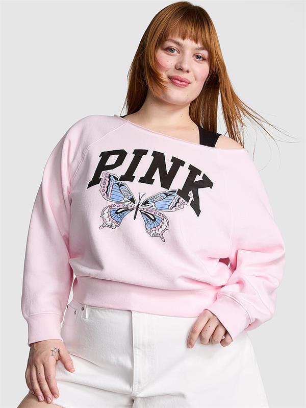 Ivy Omzu Açık Sweatshirt
