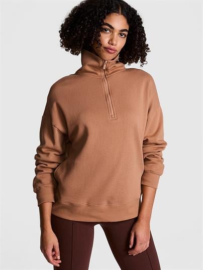 Ivy Polar Yarım Fermuarlı Sweatshirt