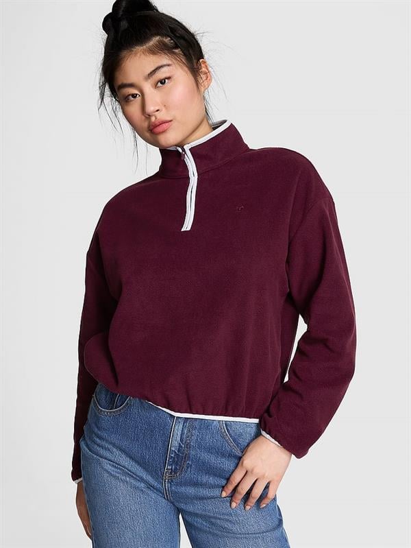 Ivy Polar Yarım Fermuarlı Sweatshirt