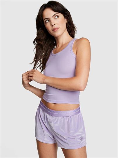 Kadife Boxer Pijama Şort