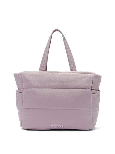 Kapitone Puffer Tote Çanta