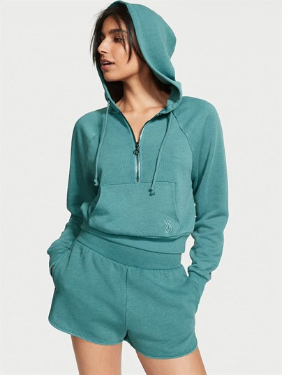 Kapüşonlu Polar Sweatshirt