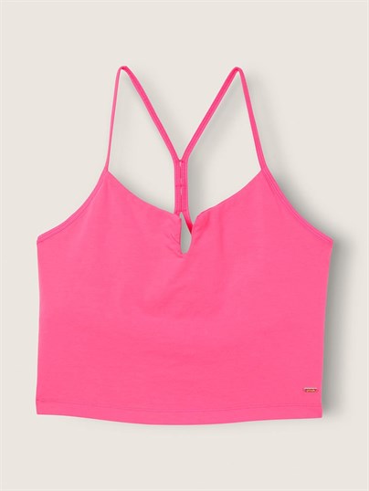 KISA CROP KESİK BALKONET ATLET