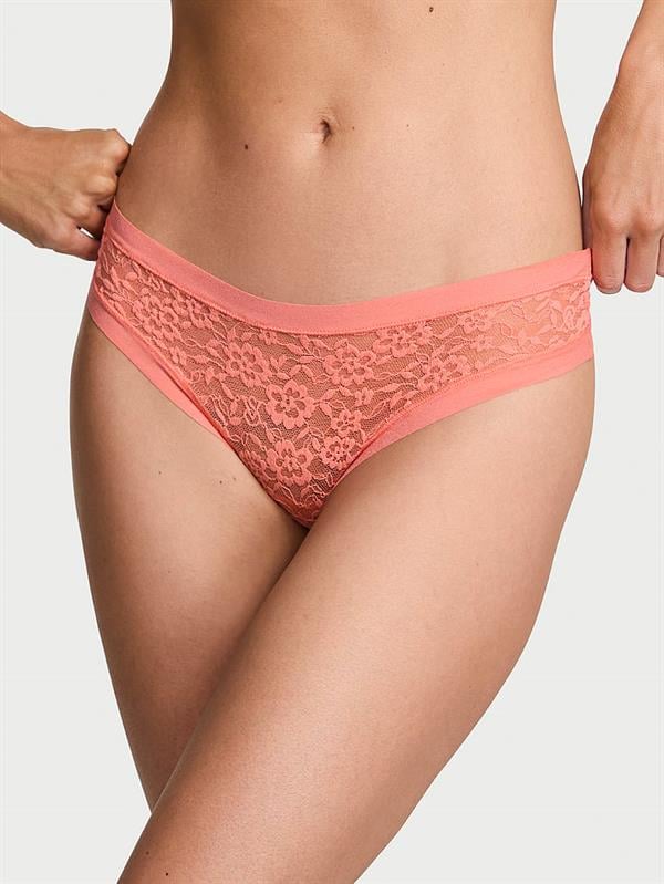 Lazer Kesim Dantelli Tanga