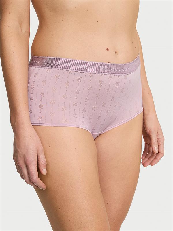 Logo Detaylı Pointelle Boyshort Külot