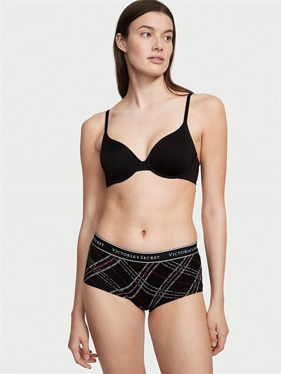 Logolu Pamuklu Boyshort Külot
