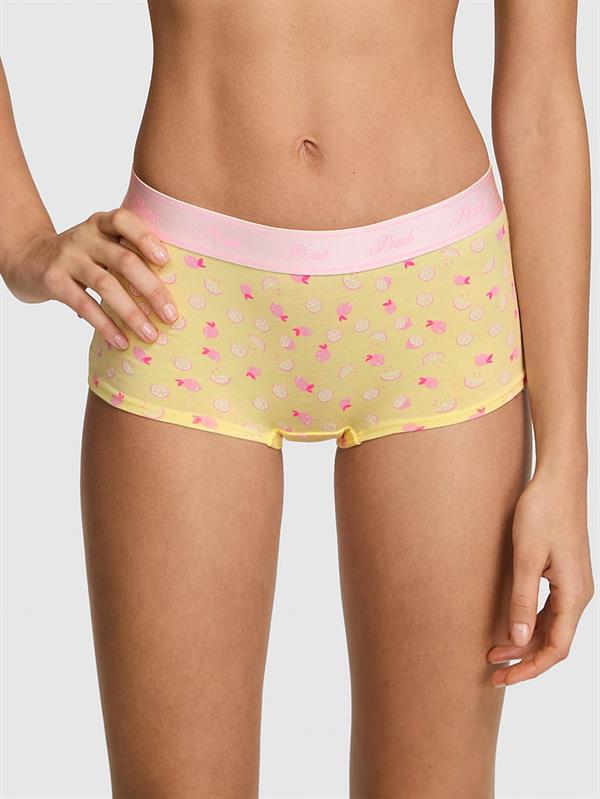 Logolu Pamuklu Boyshort Külot