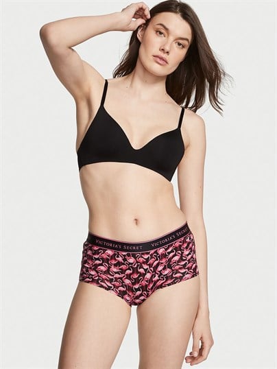 Logolu Pamuklu Boyshort Külot