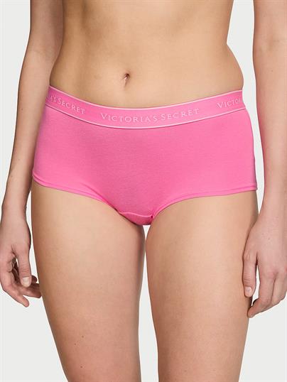 Logolu Pamuklu Boyshort Külot