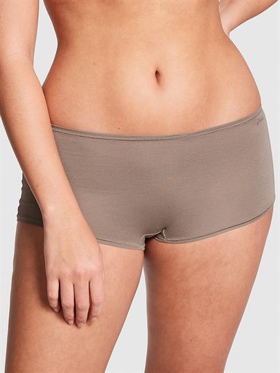 Logolu Pamuklu Boyshort Külot