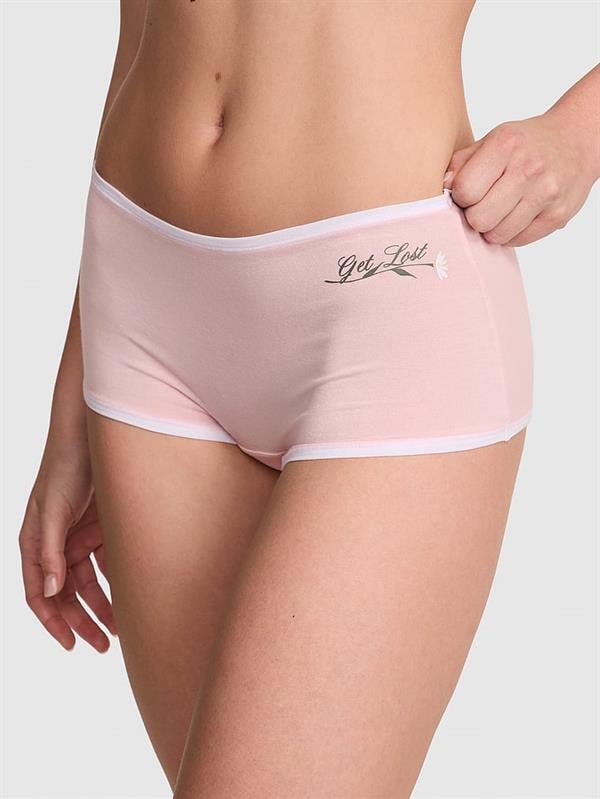 Logolu Pamuklu Boyshort Külot