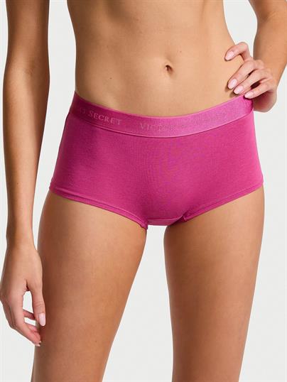 Logolu Pamuklu Boyshort Külot