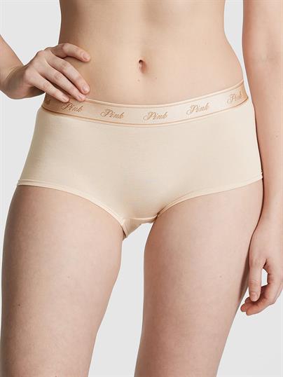 Logolu Pamuklu Boyshort Külot