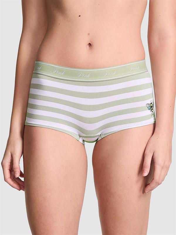 Logolu Pamuklu Boyshort Külot
