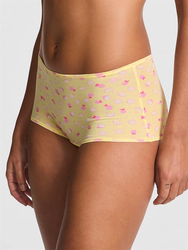 Logolu Pamuklu Boyshort Külot