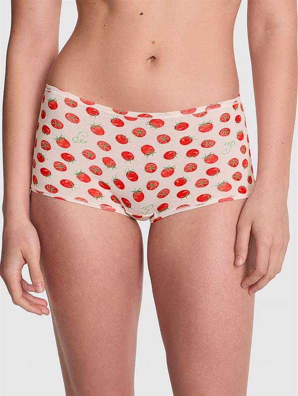 Logolu Pamuklu Boyshort Külot