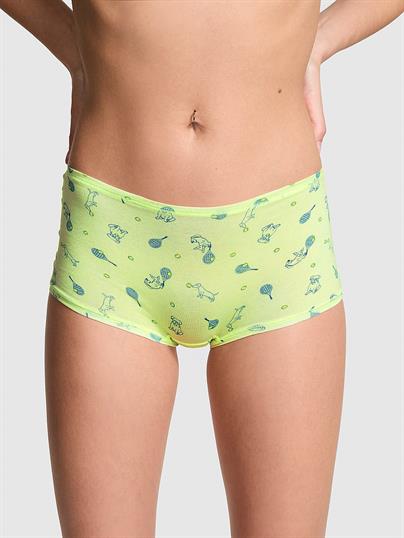 Logolu Pamuklu Boyshort Külot