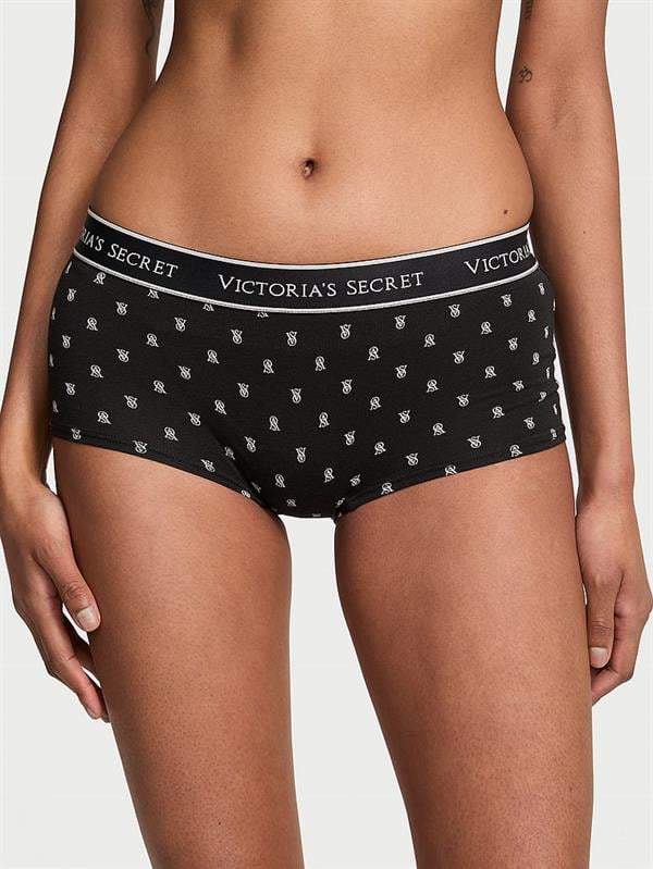 Logolu Pamuklu Boyshort Külot