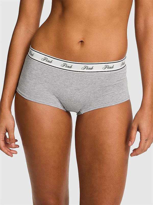 Logolu Pamuklu Boyshort Külot