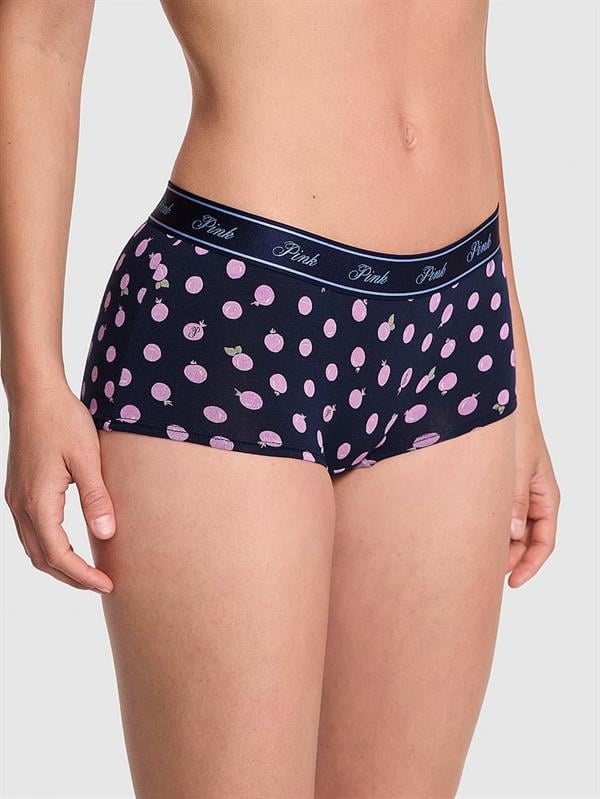 Logolu Pamuklu Boyshort Külot