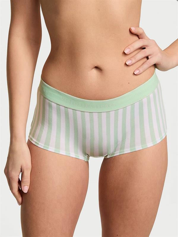 Logolu Pamuklu Boyshort Külot